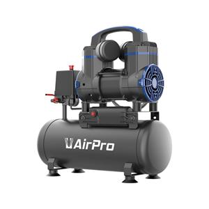 AIRPRO Compressor olievrij 1.2pk 8L tank 230V