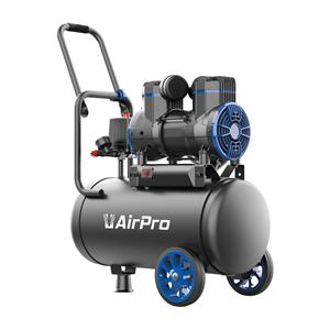 AIRPRO Compressor olievrij 2pk 24L tank 230V