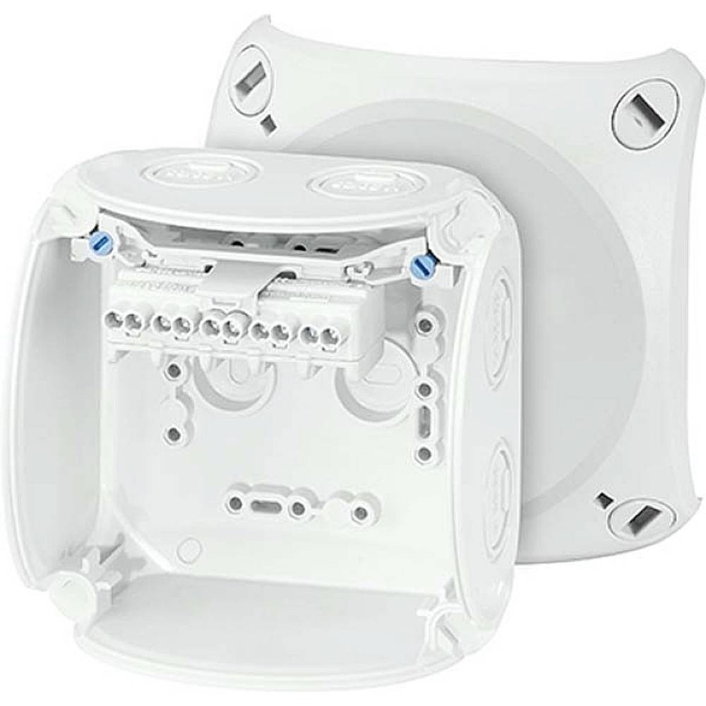 Hensel KF 0402 G Aftakkast (l x b x h) 104 x 104 x 70 mm Grijs IP66/IP67 5 stuk(s)