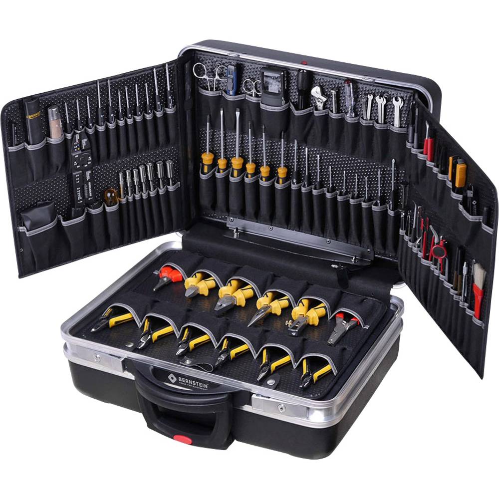 Bernstein Tools for Electronics Gereedschapskoffer (gevuld) 110-delig