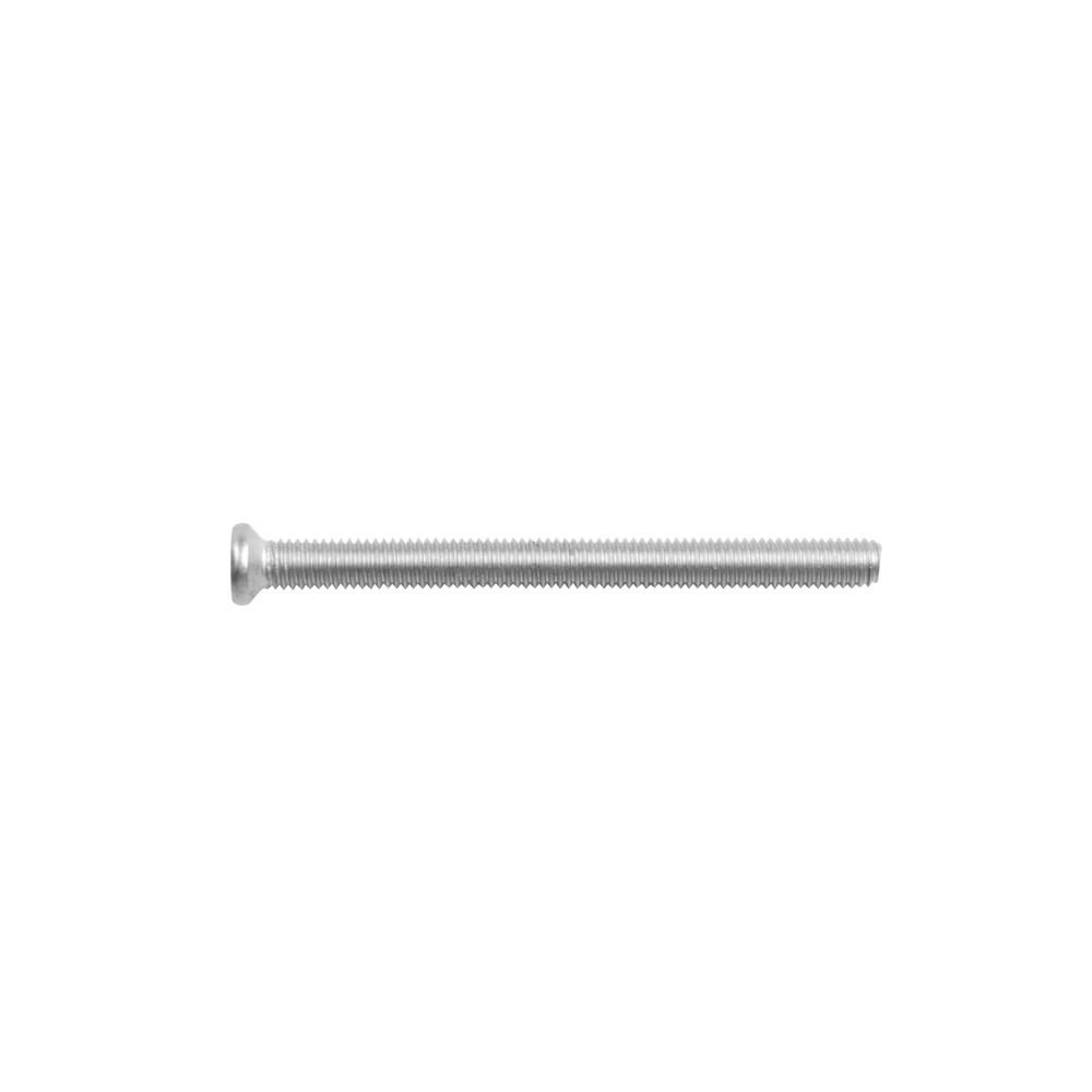 Intersteel Bout 6-kant 80mm tbv RVS veiligheidsschild voor deurdikte 67mm