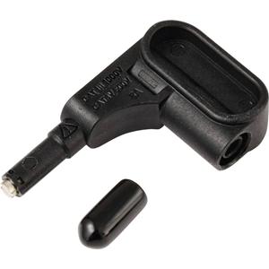 VOLTCRAFT MSS-120 Veiligheids-testpunt Bus 4 mm CAT IV 600 V, CAT III 1000 V Zwart 1 stuk(s)