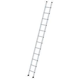Munk enkele sport ladder, aluminium, draagvermogen 150 kg, sportafstand 280 mm, B 350 mm, 12 sporten