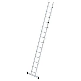 Munk enkelsport ladder, aluminium, B 350 mm, sportafstand 280 mm, belastbaar tot 150 kg, 14 sporten