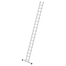 Munk enkelsport ladder, aluminium, B 350 mm, sportafstand 280 mm, belastbaar tot 150 kg, 18 sporten