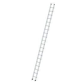 Munk enkele sport ladder, aluminium, draagvermogen 150 kg, sportafstand 280 mm, B 350 mm, 20 sporten