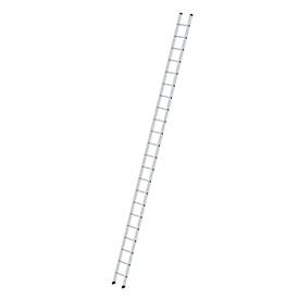 Munk enkele sport ladder, aluminium, draagvermogen 150 kg, sportafstand 280 mm, B 350 mm, 22 sporten
