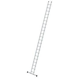 Munk enkelsportladder, aluminium, B 350 mm, sportafstand 280 mm, belastbaar tot 150 kg, 22 sporten