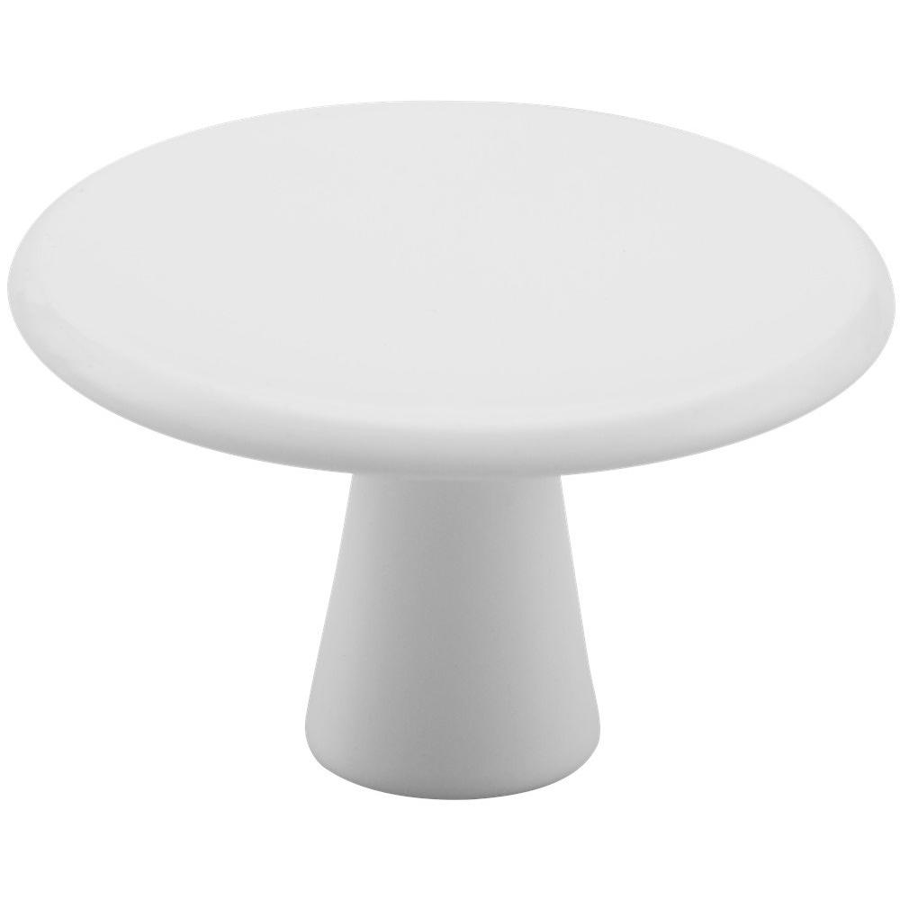 Hermeta Knop rond 35mm + bout m4 wit