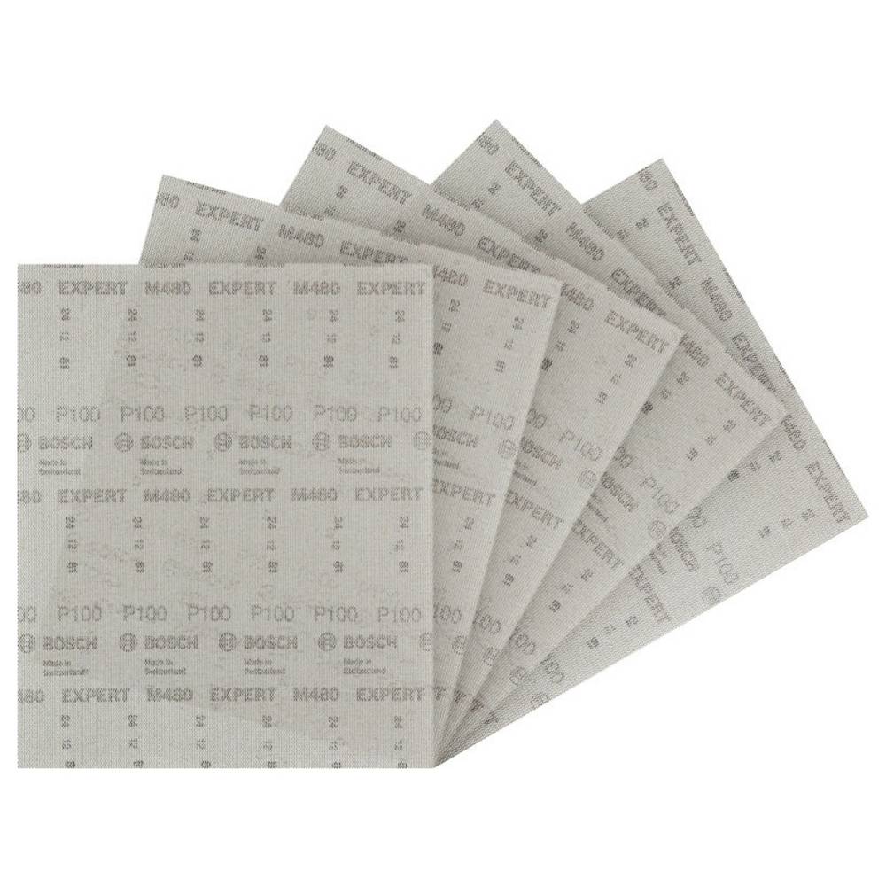 Bosch Accessories 2608902504 2608902504 Schuurnet voor vlakschuurmachine Korrelgrootte (num) 100 5 stuk(s)