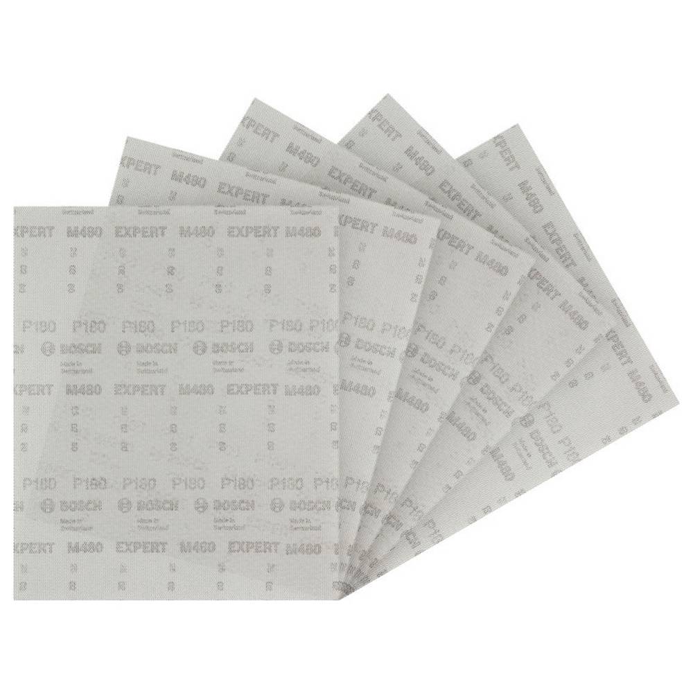 Bosch Accessories 2608902507 2608902507 Schuurnet voor vlakschuurmachine Korrelgrootte (num) 180 5 stuk(s)