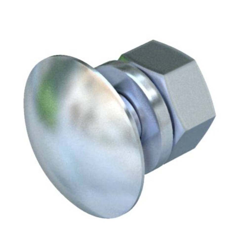 OBO Bettermann FRS 10X20 F 6407471 Platbolschroef 10 mm 20 mm Staal Thermisch verzinkt 50 stuk(s)