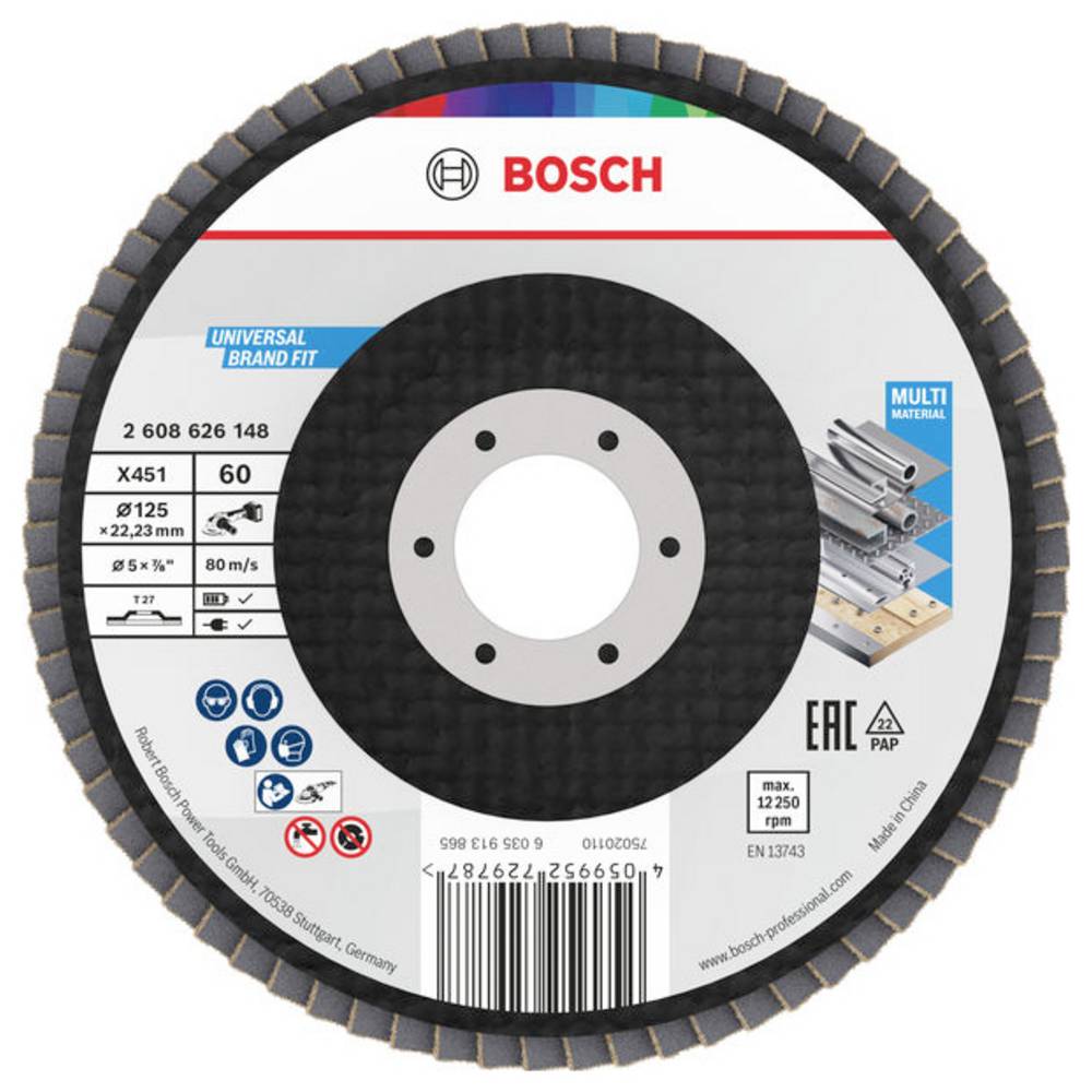 Bosch Accessories 2608626151 Lamellenschuurschijf 1 stuk(s)