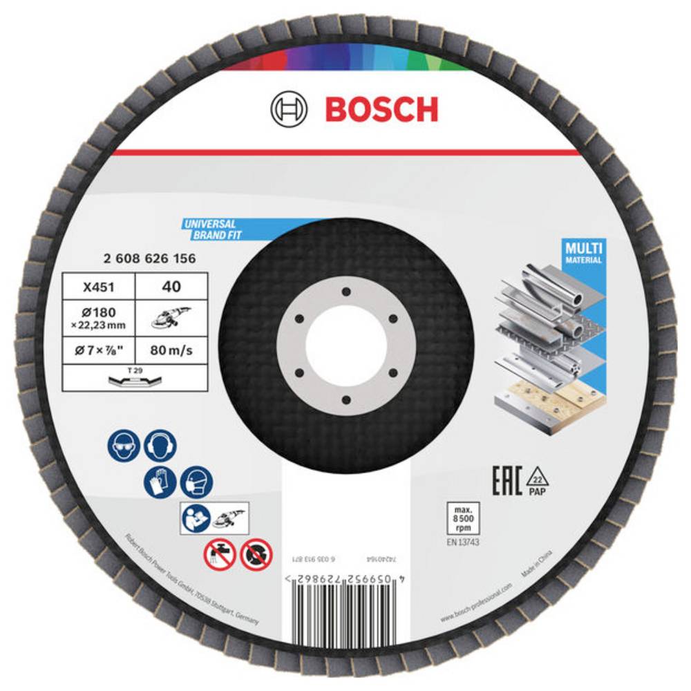 Bosch Accessories 2608626156 Lamellenschuurschijf 1 stuk(s)