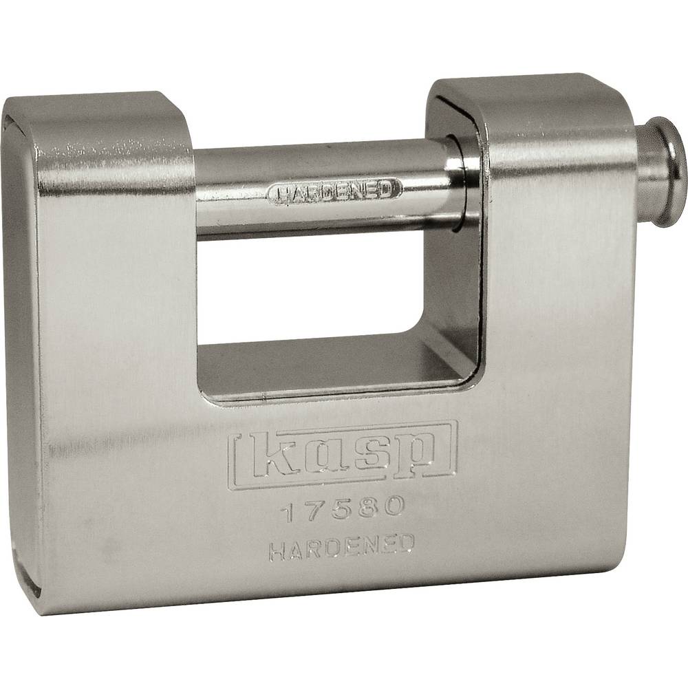 Kasp K17580 80 mm Chroom Sleutelslot