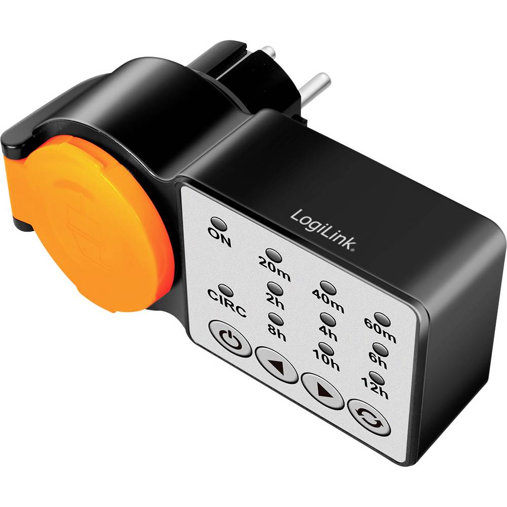 LogiLink ET0015 Cowntdown timer Digitaal IP44 Countdown-functie