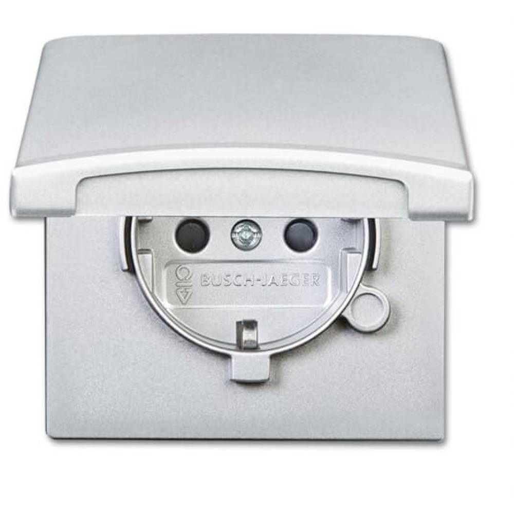 ABB 2CKA002064A0293 Apparaatinzetstuk IP44 Aluminium, Witaluminium (RAL 9006)