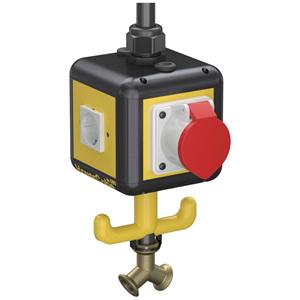 OBO Bettermann VH-4L 3SD1C16 Hangende CEE-stroomverdeler 415 V 16 A