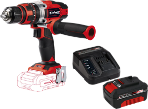 Einhell TE-CD 18/48 Li-i Solo +  18 V/4.0 Ah Starter Kit - Power X-Change