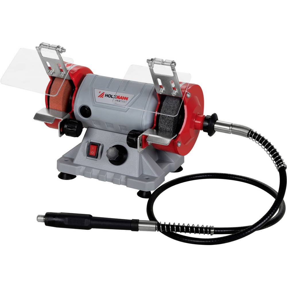 Holzmann Maschinen DSM75SET_230V DSM75SET_230V Dubbele slijper 120 W 75 cm Incl. accessoires