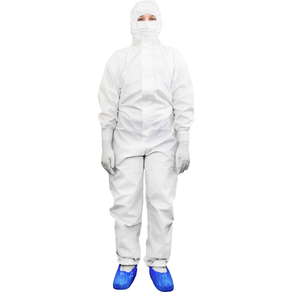 Antistat 600-5010E ische wegwerpoveralls XXL Maat: XXL Wit
