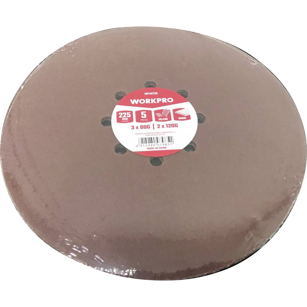 WorkPro WP407216 Schuurschijf Diameter 230 mm 5 stuk(s)