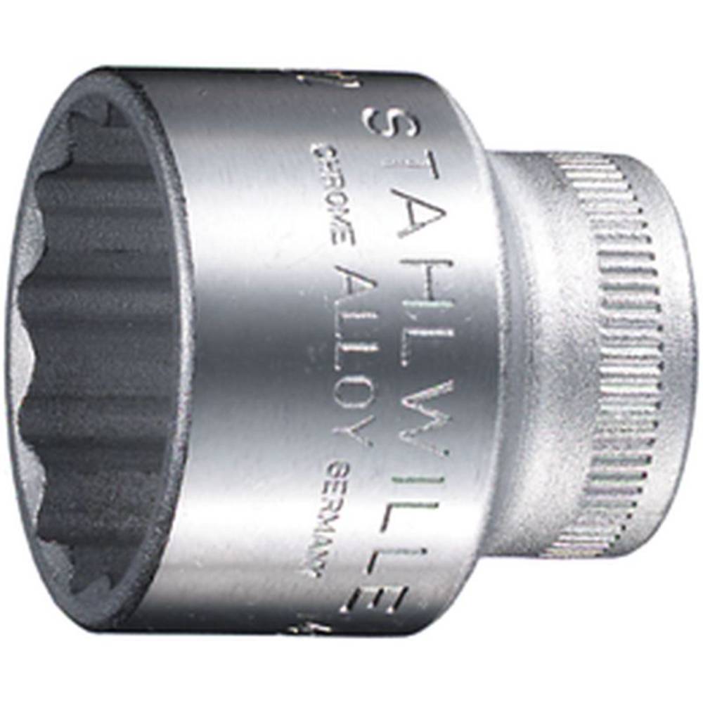 Stahlwille 45 A 7/16 02410028 Dubbel zeskant Dopsleutelinzetstuk 7/16 3/8 (10 mm)