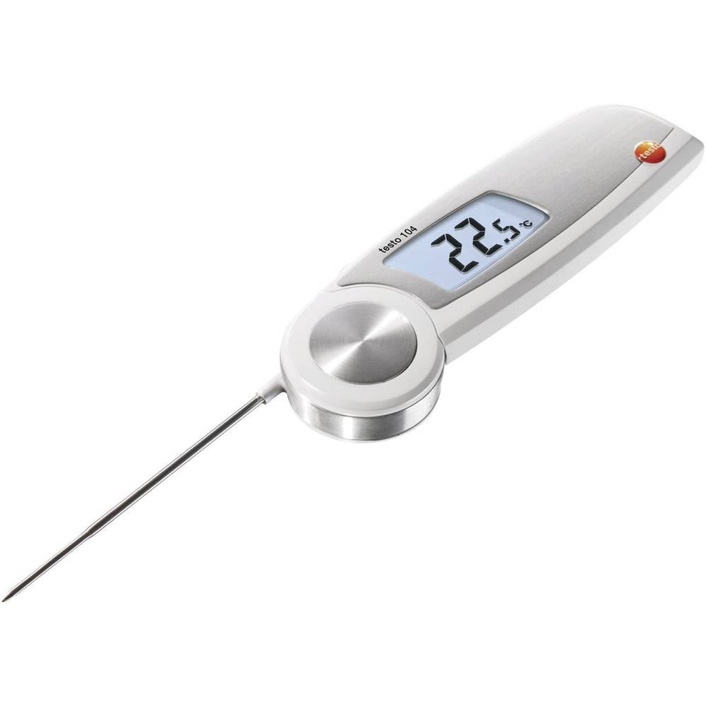 Testo 104 Insteekthermometer (HACCP) Meetbereik temperatuur -50 tot 250 °C Sensortype NTC Conform HACCP