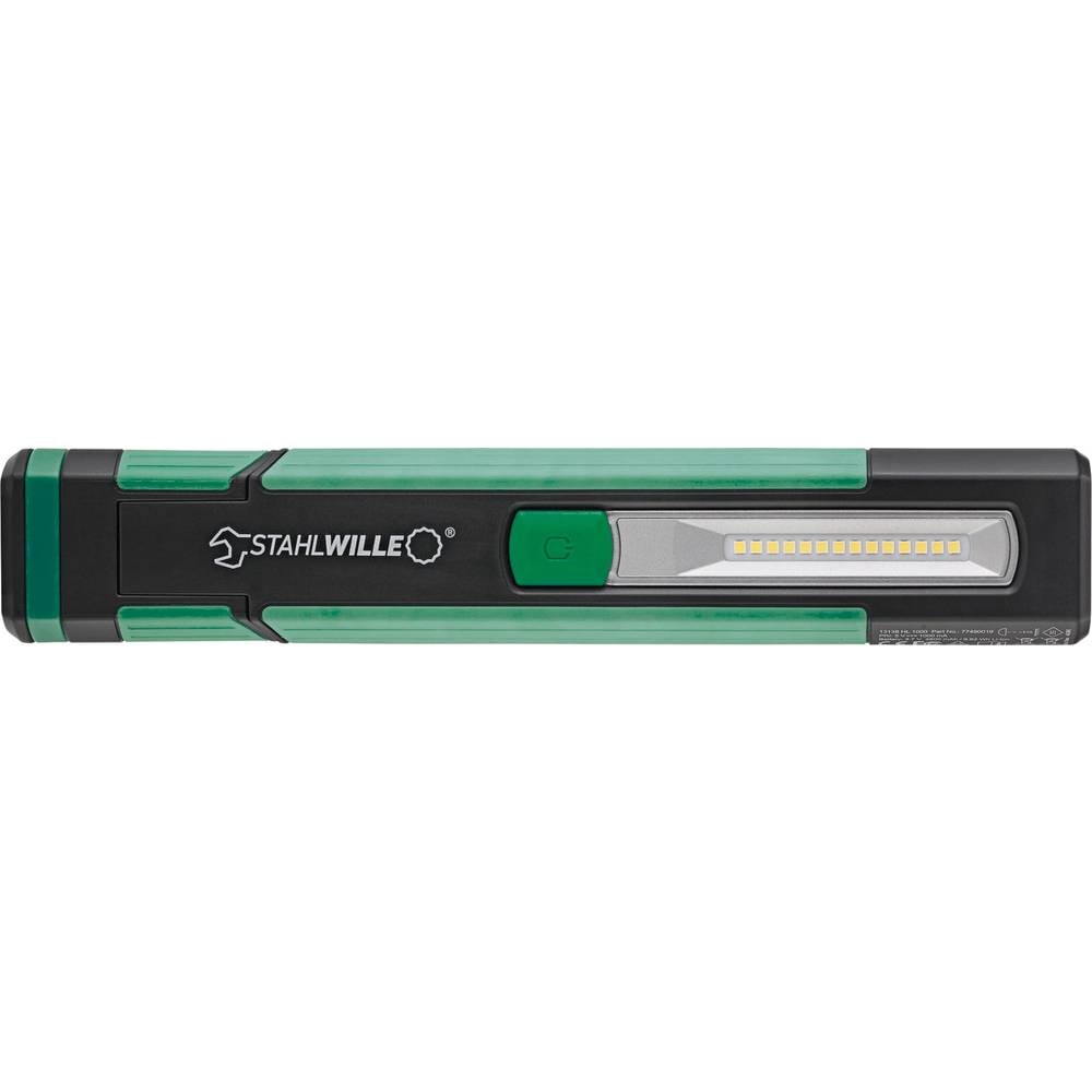 Stahlwille 77490019 LED-accu handlamp 1000 lm, houdmagneten, draaibare haak, 7 uur brandduur Energielabel 2021 n.v.t.
