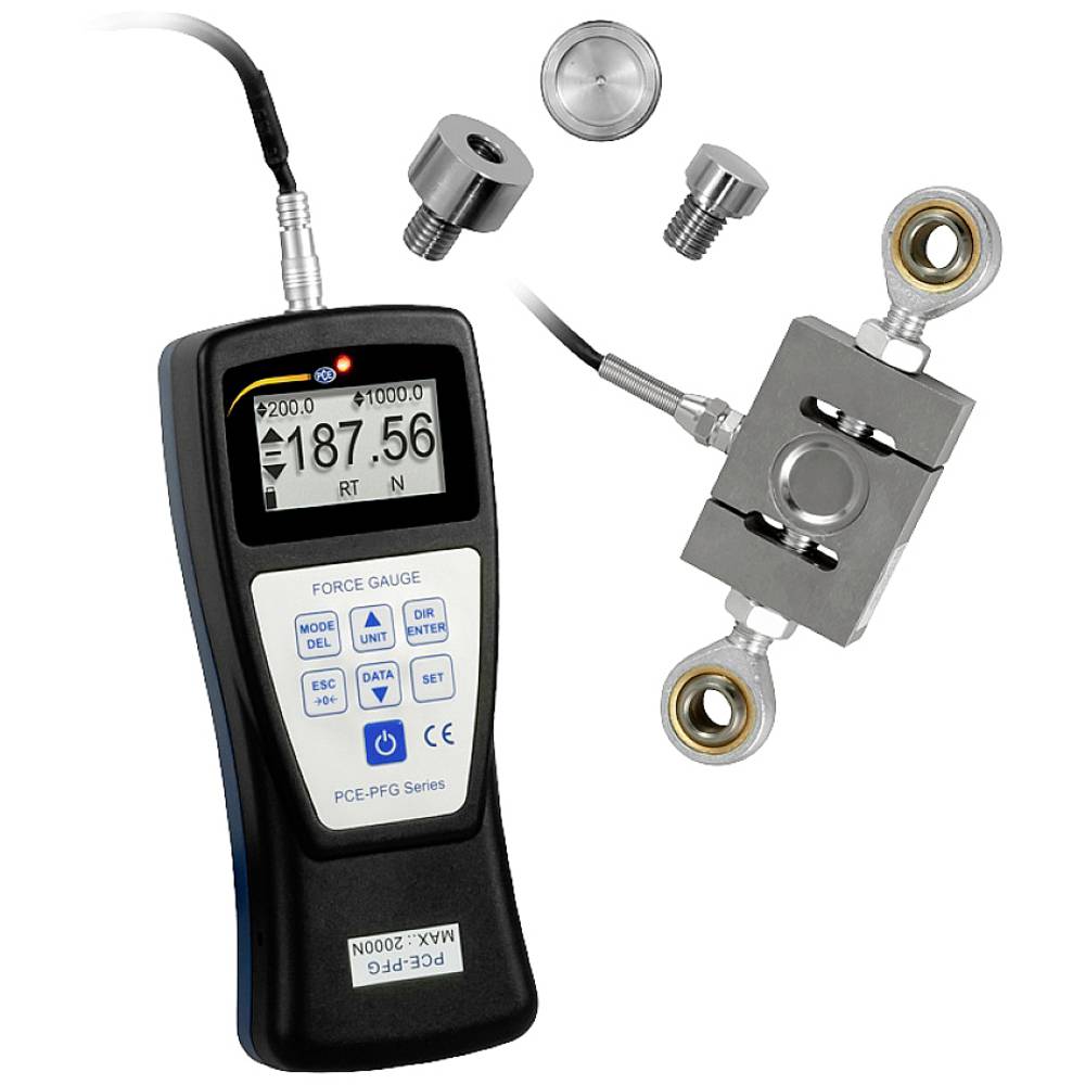 PCE Instruments Krachtmeter Fabrieksstandaard (zonder certificaat)