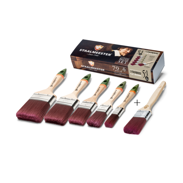 Staalmeester Boxset 6-delig Pro-Hybrid Plat