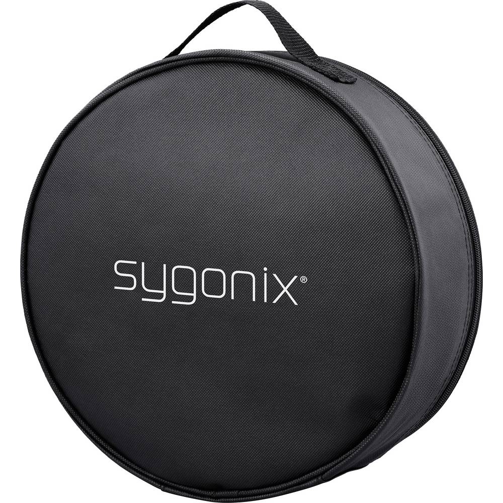 Sygonix SY-6797958 Stroom Kabeltas Zwart