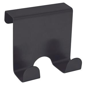 Walteco Dubbele Hangende Haak Zwart