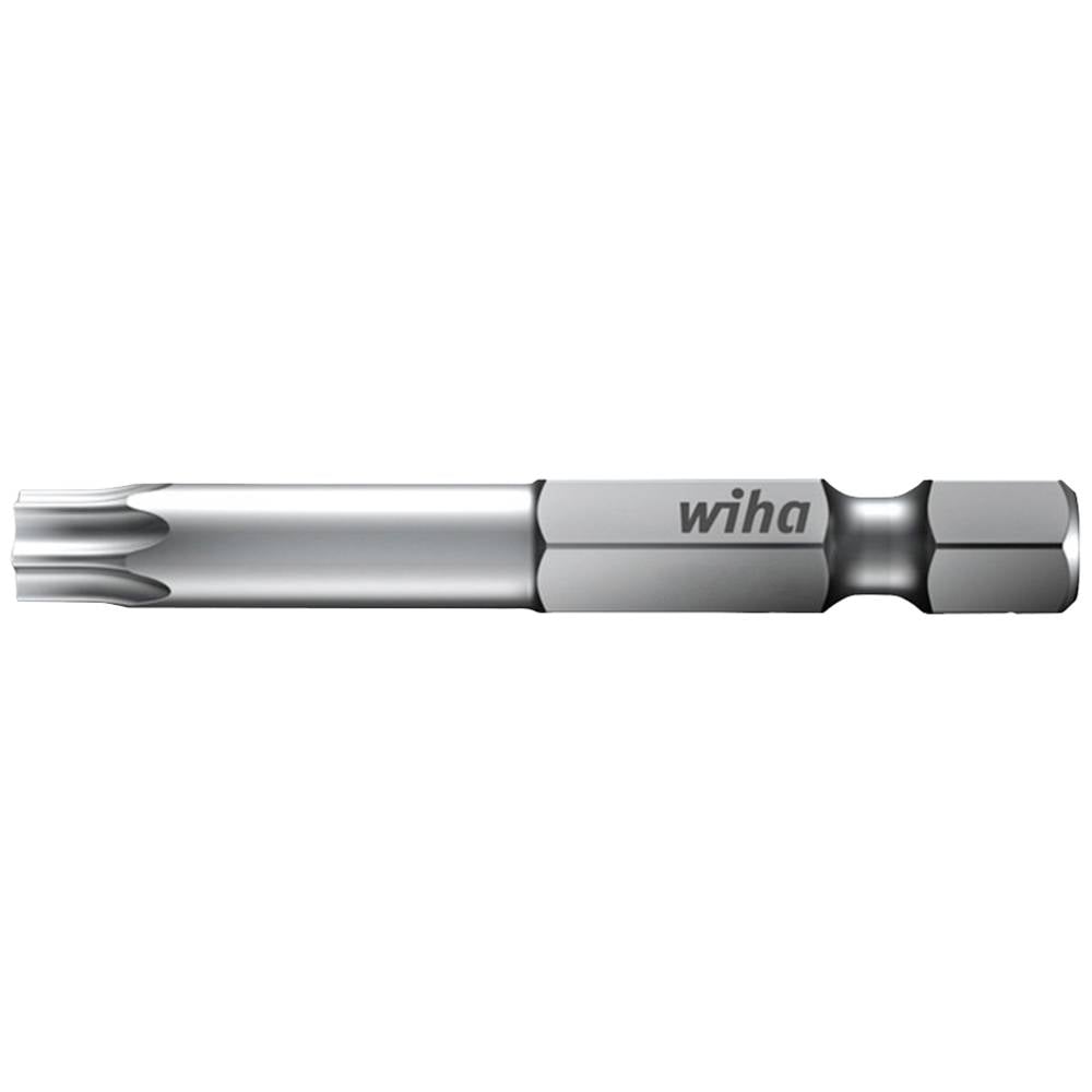 Wiha Torx-Bit TX 27x50mm Form E 6,3 1/4 plus6 33920 Torx-bit T 27 Chroom-vanadium staal Gehard E 6.3 1 stuk(s)