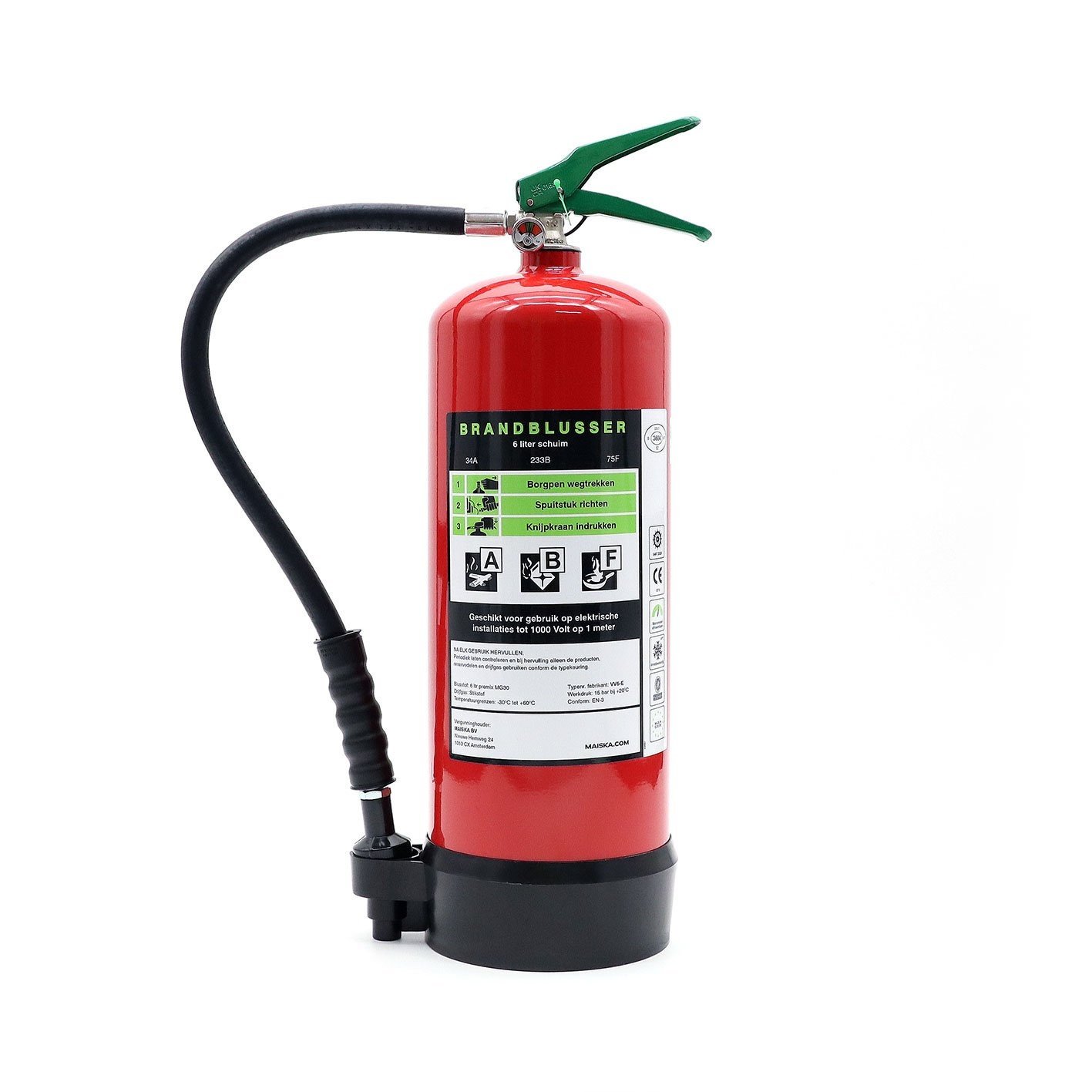 ARBOwinkel.nl Schuimblusser 6 Liter vorstvrij - Schuimblusser 6 Liter vorstvrij