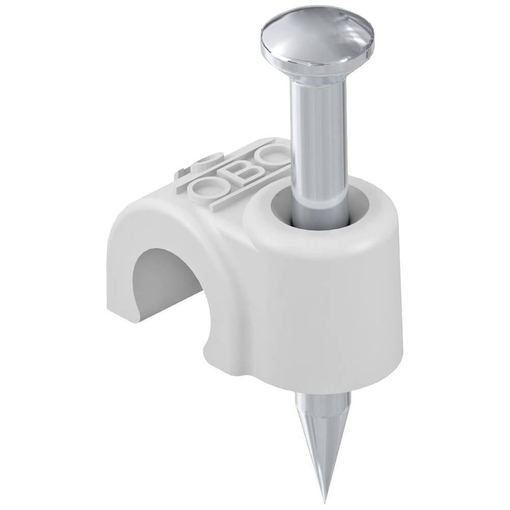 OBO Bettermann 2227630 Nagelklem Grijs 100 stuk(s)