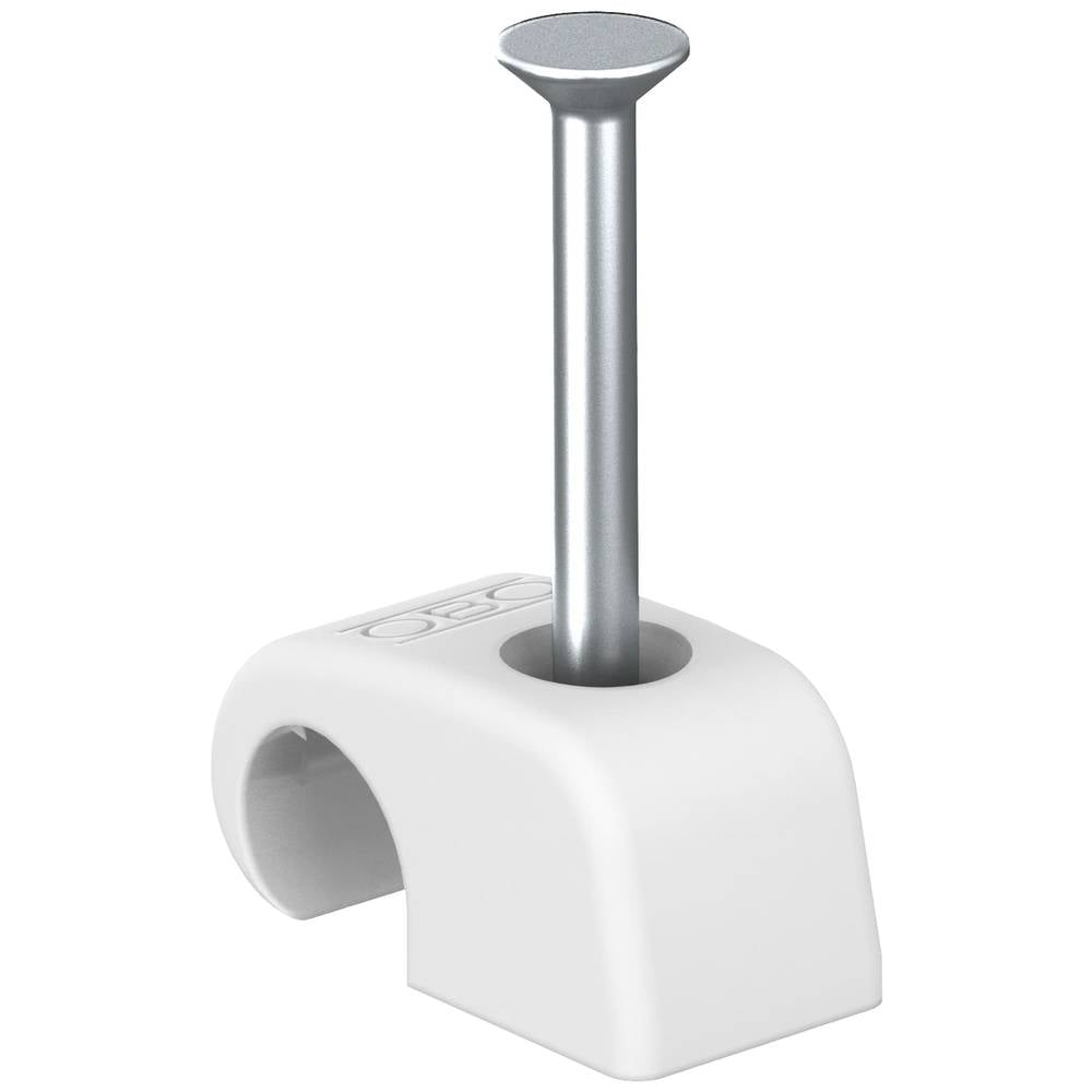 OBO Bettermann 2228420 Nagelklem Zuiver wit 100 stuk(s)