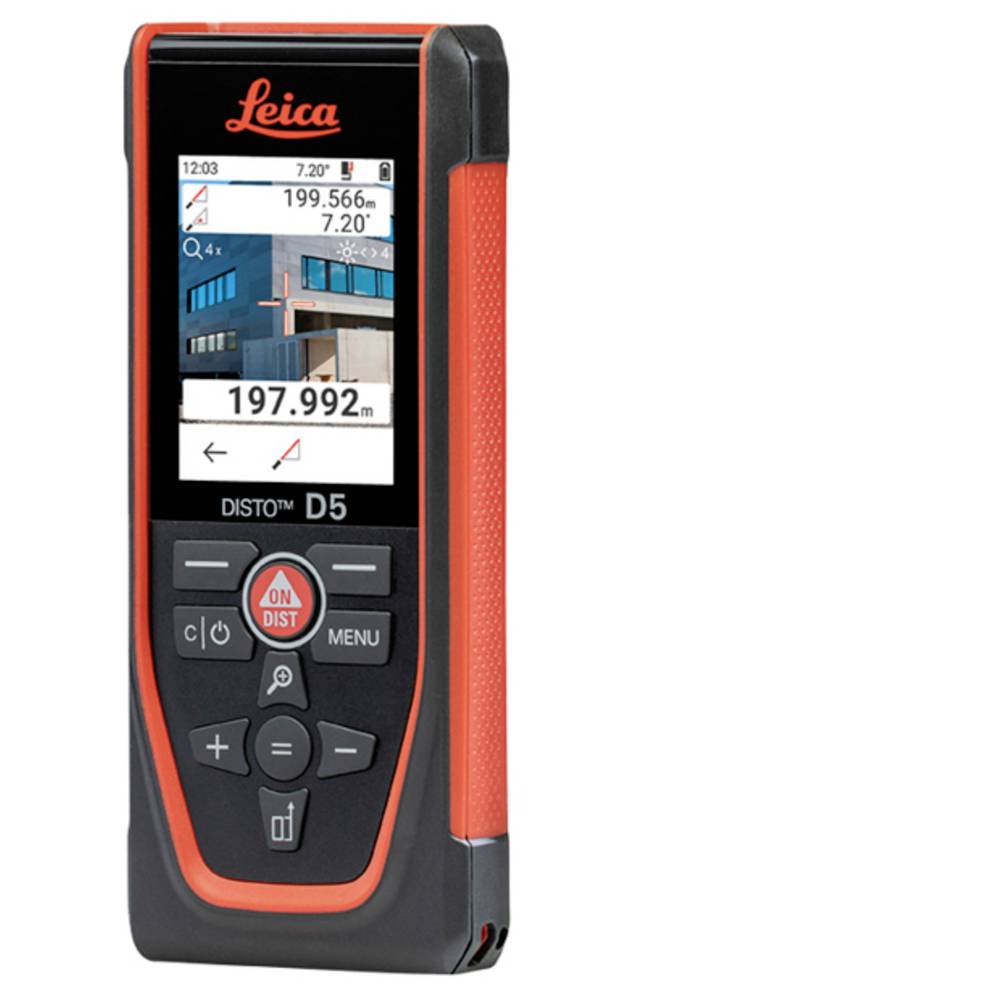 Leica Disto D5 Laserafstandsmeter Bluetooth, Documentatie-app, Li-ion accu 200 m