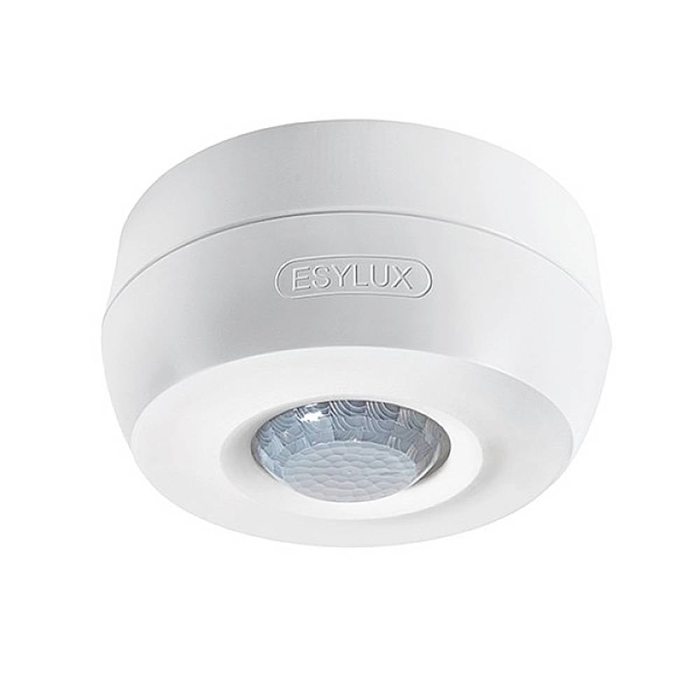 ESYLUX EB10431340 Bewegingsmelder (plafond) Plafond, Opbouw (op muur) 360 ° Wit IP54