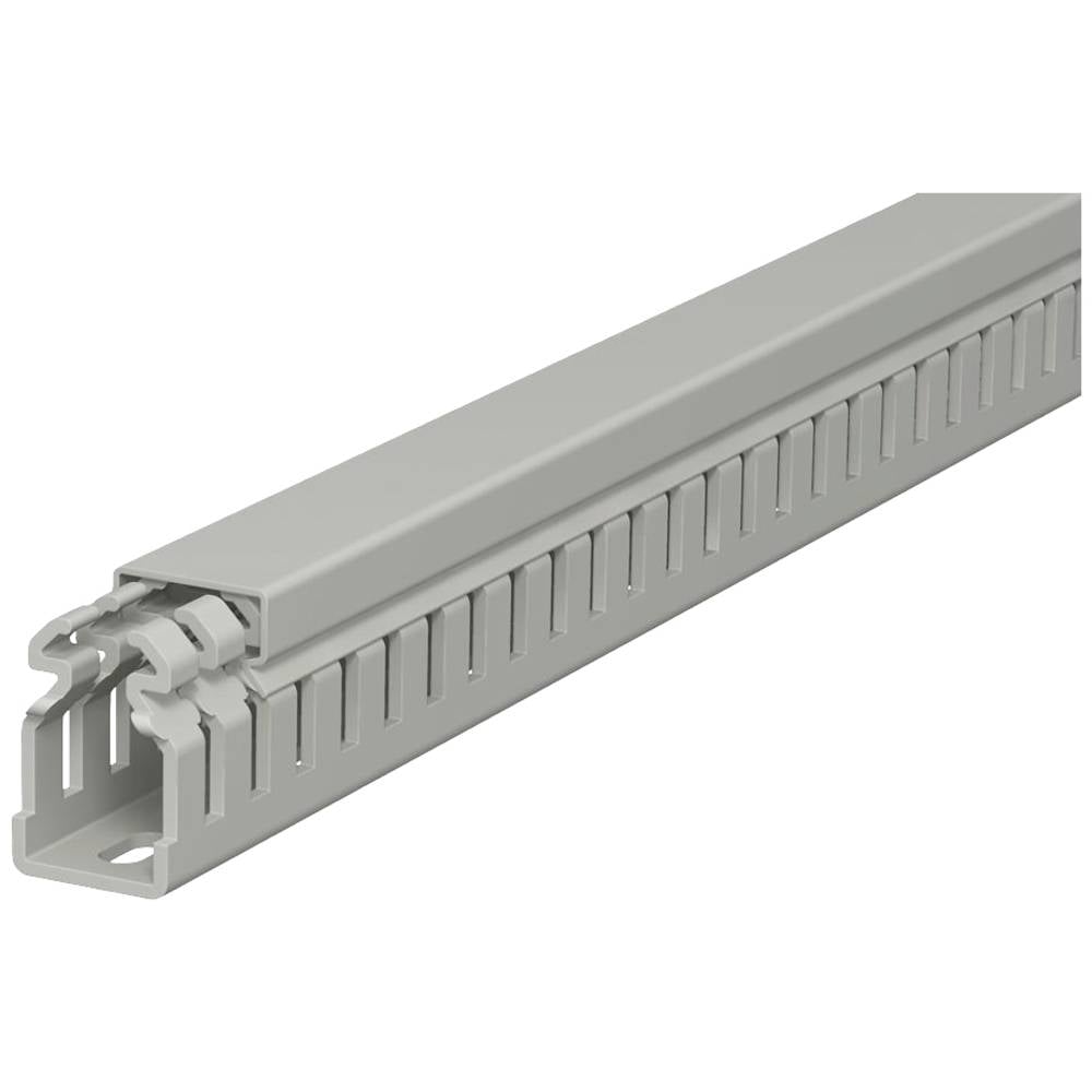 OBO Bettermann 6178305 Kabelgoot Bovenstuk (l x b x h) 2000 x 25 x 37.5 mm 16 stuk(s) Grijs