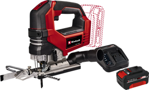 Einhell TP-JS 18/135 Li BL Solo +  18 V/4.0 Ah Starter Kit - Power X-Change