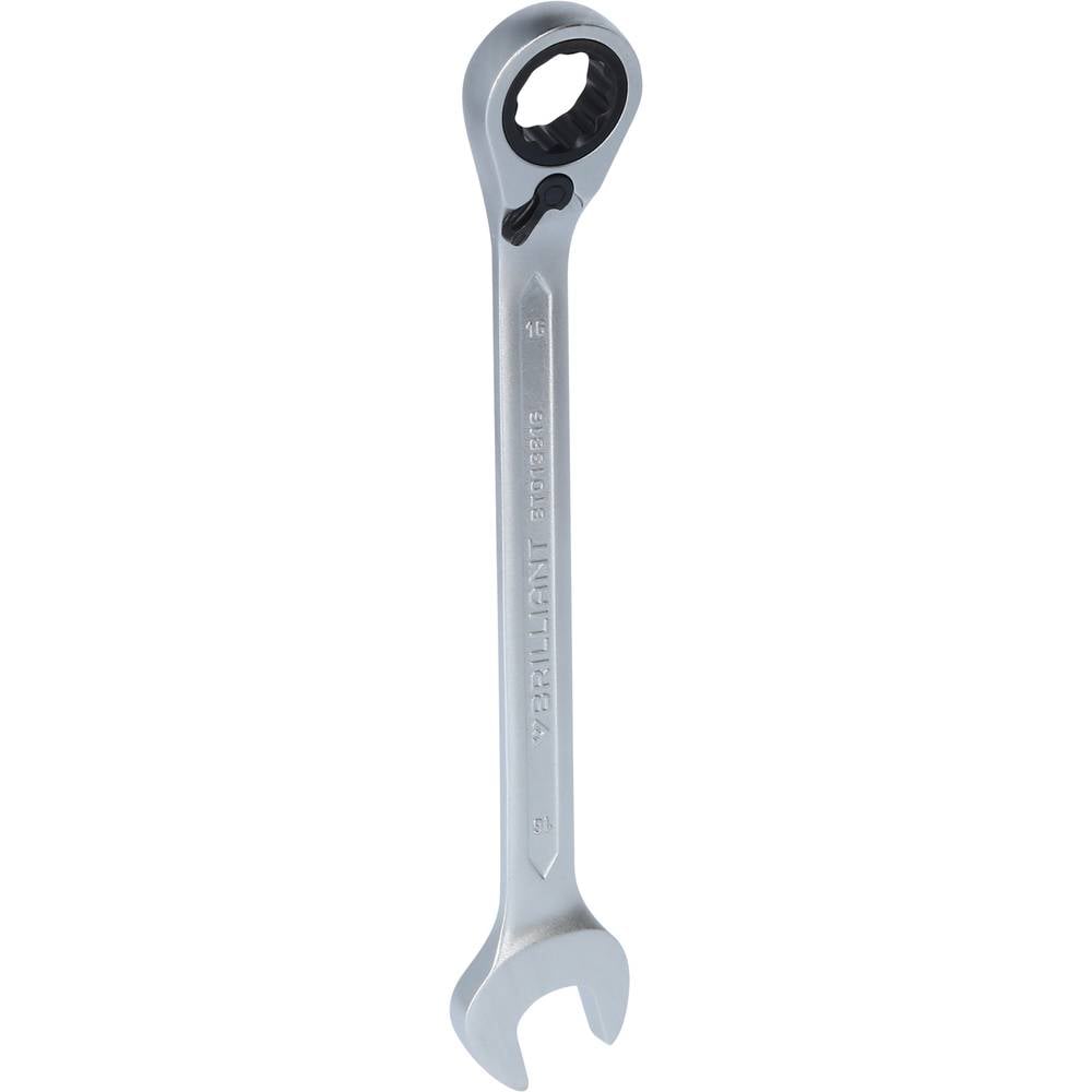 Brilliant Tools BT013816 BT013816 Ringsleutel met ratel Sleutelbreedte (metrisch) 16 mm