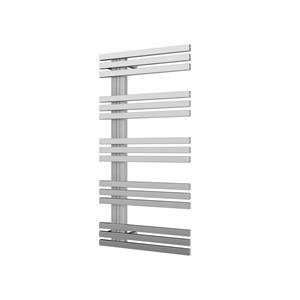 Plieger Designradiator  Inox Suono Destra 464 Watt Middenaansluiting 100x50 cm Inox-Look