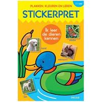 sticker en kleurboek ik leer de dieren kennen