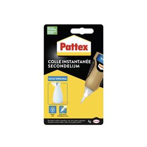 Pattex secondelijm Gold Original 3 Gram (fles 3 gram)