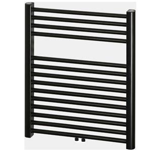 Haceka Designradiator  Gobi Adoria 59x69 cm Zwart 6-Punts Aansluiting (368 Watt)