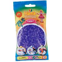 Hama Perlen HAMA 207-74 Beutel midi-Perlen, 1.000 Stück, transparent flieder tropicalblau