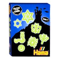 Hama 3414 Glow In Dark Strijkkralenset 1500 Stuks