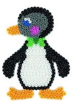 Hama Stiftplatte , Pinguin, , weiß