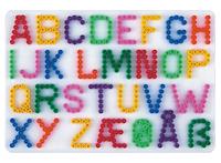 Hama Strijkkralen Grondplaat Letters wit (0272)